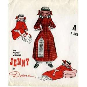 Jenny Doll Pattern by Drena Arts, Crafts & Sewing