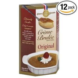 Dean Jacobs Creme Brulee Quick Mix, 4.1 Ounce (Pack of 12)