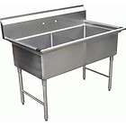 Compartment Restaurant Sink NSF 18x18 NO Drainboard