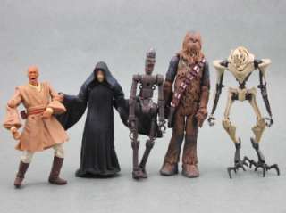   20 Pcs Star Wars Chewbacca IG 86 Droid Yoda Jedi Figures S1516  