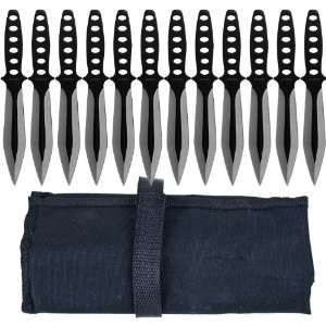   Cutlery Ninjas Dozen Kunai 12 thowing knives set 