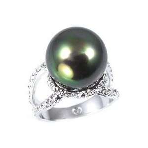  WOMENS RINGS With Pearl and CZ Jewelry