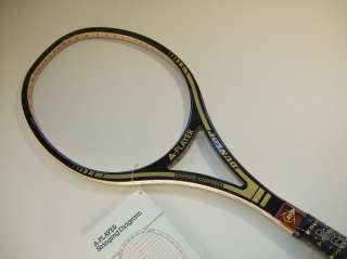 DUNLOP A PLAYER WOOD TENNIS RACQUET NEW mcenroe maxply fort vintage 