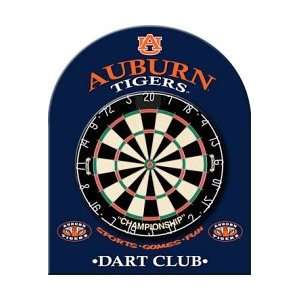 Auburn Tigers Dart Board Backboard