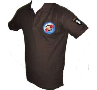 Ww2 101th Airborne 506th PIR Eagle Type 8 Polo Shirt M  