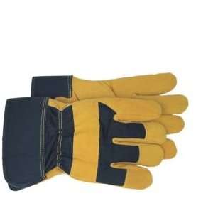    Large Reverse Grain Deerskin Leather Palm Gloves