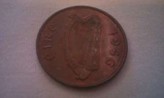Ireland ERIE 1946 1 Penny NICE Red/Brown Irish UN CIRCULATED Coin 