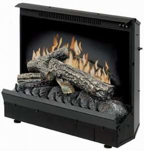 Dimplex Electric Fireplace Insert Space Heater Winter Room Warm w/ RC 