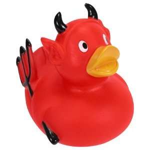  Red Devil Duck Rubber Duckie Toys & Games