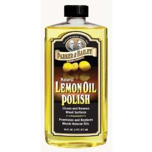 Parker & Bailey Natural Lemon Oil Polish 510664   6 Pack 