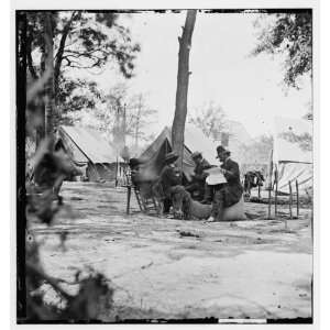  Civil War Reprint Gen. Ambrose E. Burnside reading 
