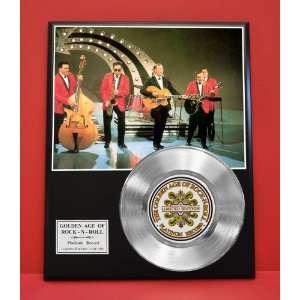 Bill Haley & his Comets non RIAA LTD Edition Platinum Record Display 