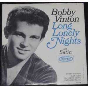 Bobby Vinton   Long Lonely Nights / Satin (Picture Sleeve)