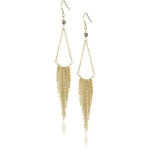  Chibi Jewels Gold Filled with Pyrite Accent Fringe 