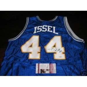 Dan Issel Signed Jersey   hof Jsa coa   Autographed NBA Jerseys