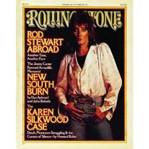 Rolling Stone Cover of Rod Stewart by David Montgomery (Radio Times 