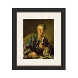 Portrait Of Denis Diderot 171384 1767 Framed Giclee Print 