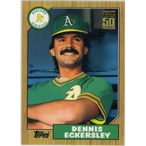 Dennis Eckersley Oakland Athletics 2001 Topps Traded #T125 Baseball 