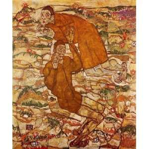  Hand Made Oil Reproduction   Egon Schiele   32 x 38 inches 