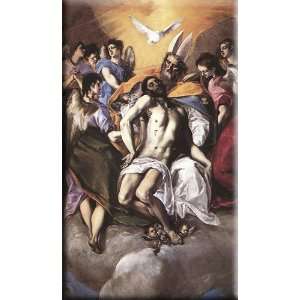   The Holy Trinity 9x16 Streched Canvas Art by El Greco