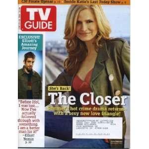  TV Guide June 12, 2006 Kyra Sedgwick/The Closer, Elliott Yamin 