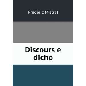  Discours e dicho FrÃ©dÃ©ric Mistral Books