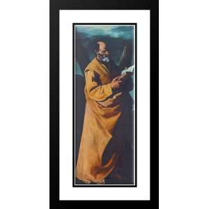 Zurbaran, Francisco de 20x40 Framed and Double Matted The Apostle, St 