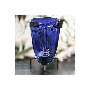  Glass mask, Blue Whirlwind