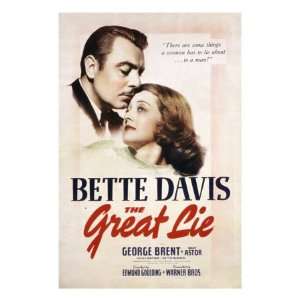  The Great Lie, George Brent, Bette Davis, 1941 Premium 
