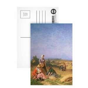 Gleaning by George Elgar Hicks   Postcard (Pack of 8 