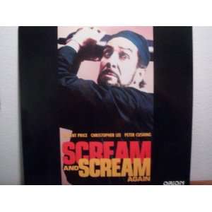  Scream and Scream Again Laserdisc 