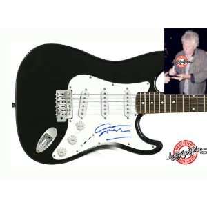 Graham Nash Autographed Signed Guitar & Proof