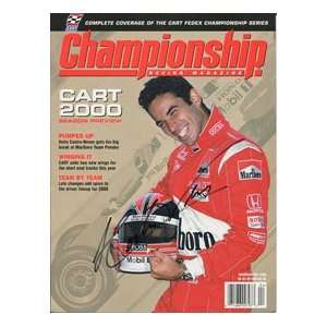 Helio Castroneves Autographed Championship Racing Magazine