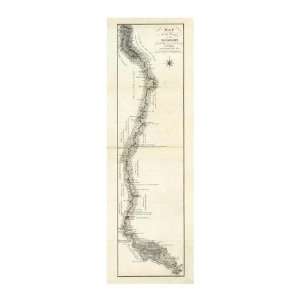 George Henri Victor Collot   Map Of The Course Of The 