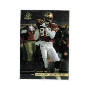 Jerry Rice 1998 SP Authentic Card #113
