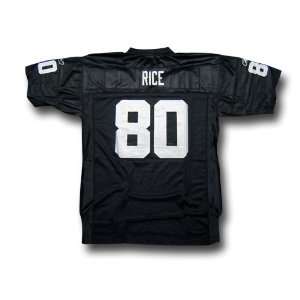 Jerry Rice #80 Oakland Raiders NFL Replica Player Jersey By Reebok 