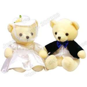  whole 21cm sweet teddy bears wedding decoration Toys 