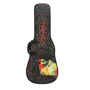 Levys Leathers Polyester Electric Guitar Bag with JimiHendrix Design,