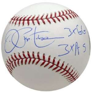 Joe Pepitone Autographed Baseball  Details 3x Gold Glove and 3x All 