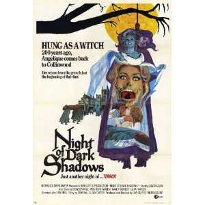  Night of Dark Shadows (1971) 27 x 40 Movie Poster Style A 