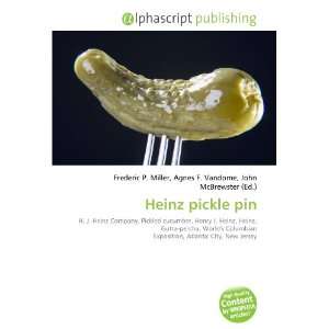  Heinz pickle pin (9786133885585) Frederic P. Miller 