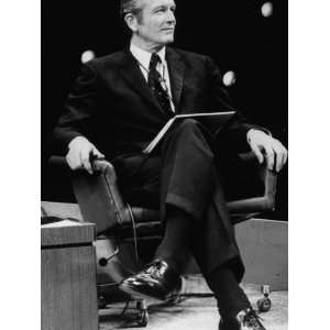 Mayor John V. Lindsay, While Debating the Issues on Live TV Stretched 