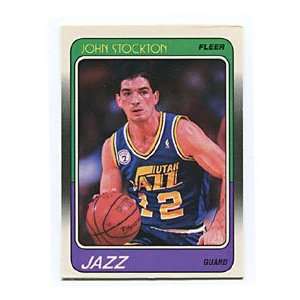 John Stockton 1988 Fleer Card