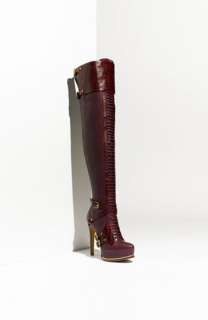 Dior Guetre Over the Knee Platform Boot  