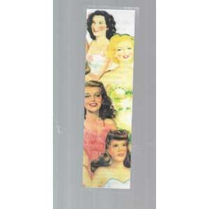 Book Mark Dinah Shore, Marilyn Monroe, Kitty Carlisle, Rita Hayworth 