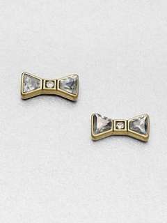 Marc by Marc Jacobs   Stone Accented Bow Stud Earrings