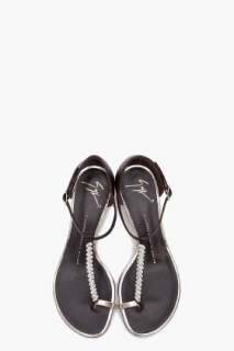 Giuseppe Zanotti Jeweled Thong Sandals for women  