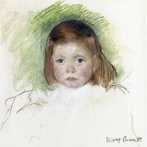  Portrait of Ellen Mary Cassatt by Mary Cassatt 15.75X16.00 