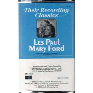  Les Paul and Mary Ford, Audio Cassette COVER with Art Work 