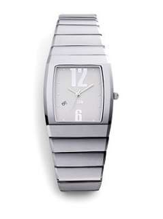 Storm   Tungsten Large Markers Date Function Watch/White